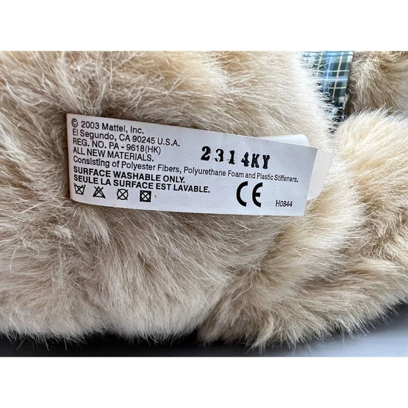 Mattel Real Talkin Bubba 2004 Electronic Plush Talking Toy TESTED Works - Picture 5 of 6